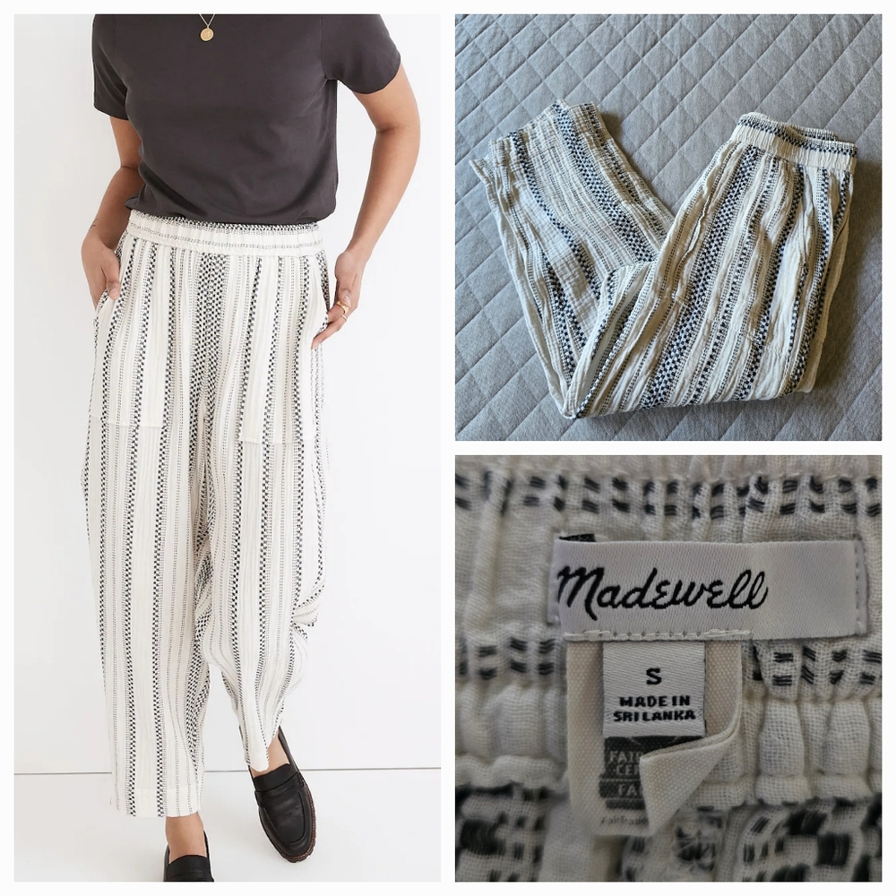 Madewell Lightspun Pull-on Balloon Pants‎ Small